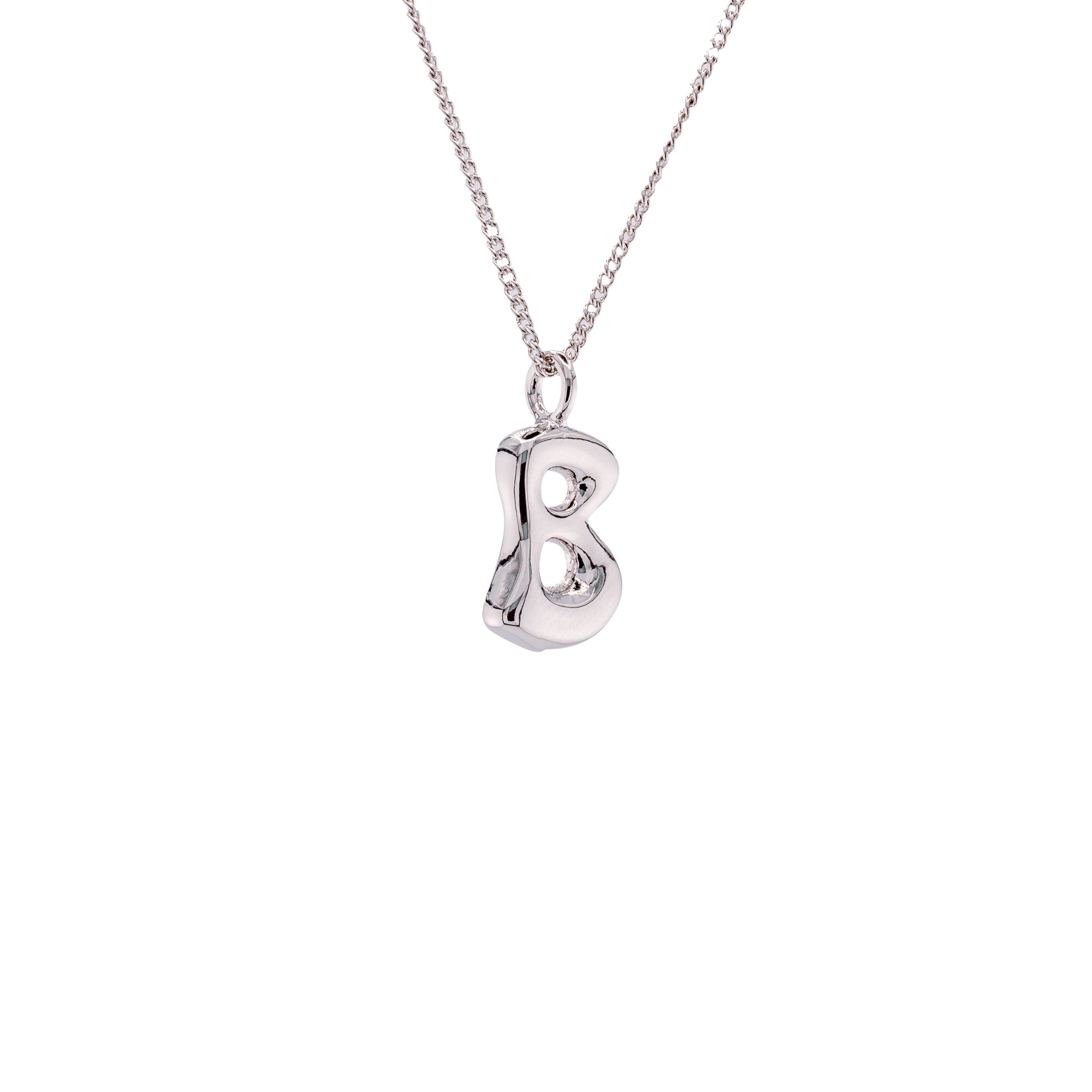 Cadena con Inicial Denim