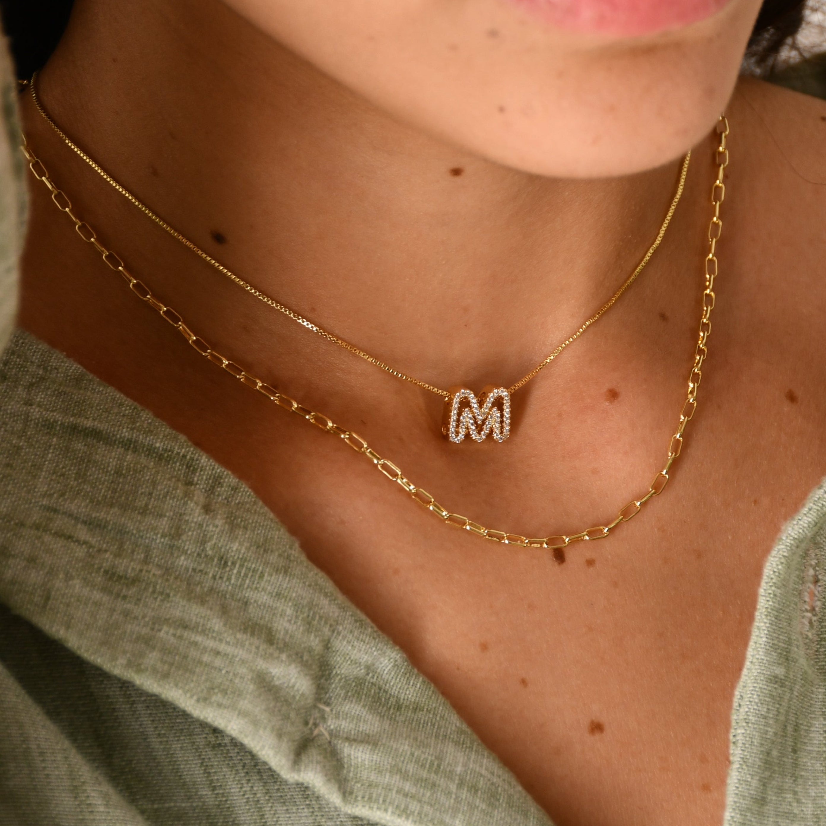Collar Letter Luxe