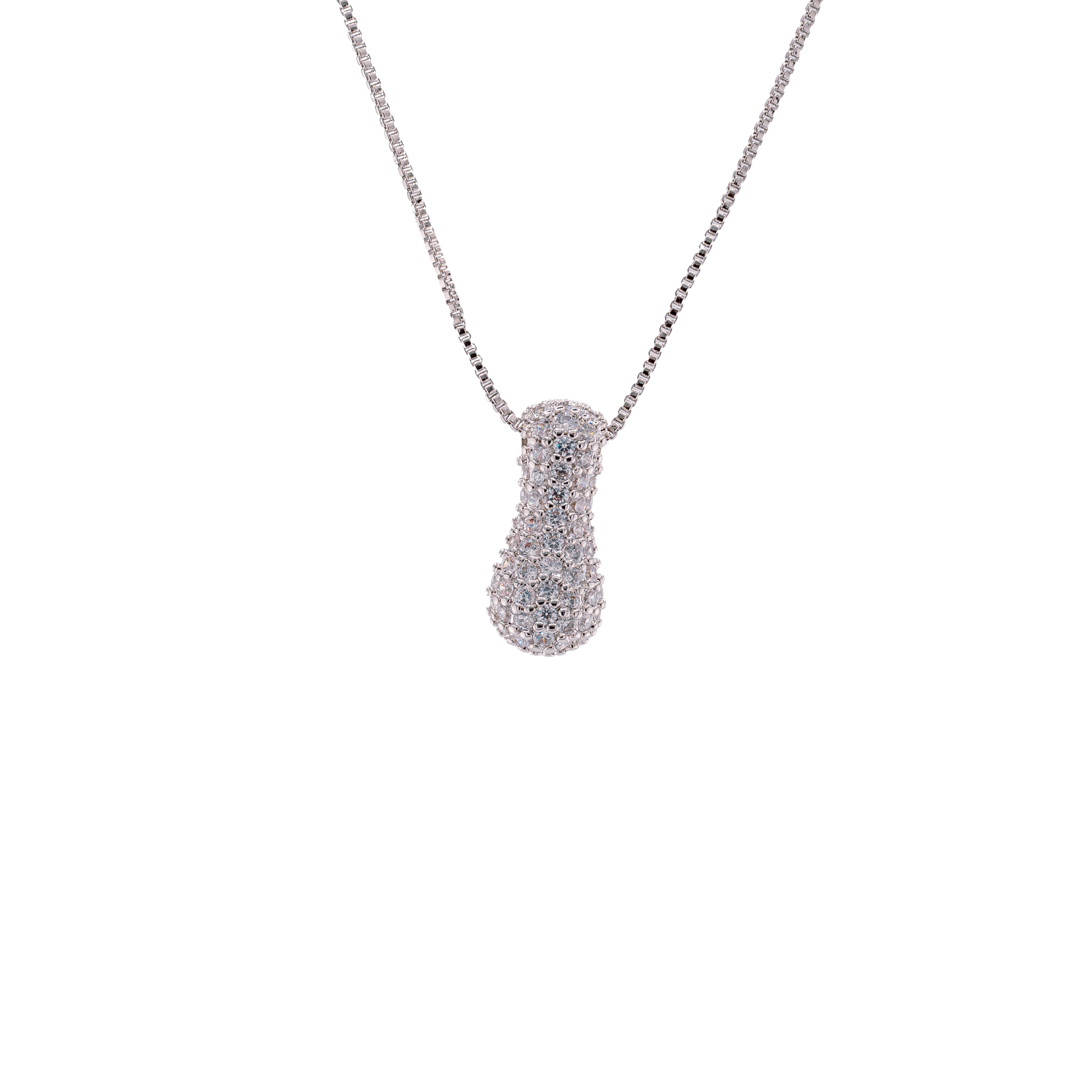 Cadena con Inicial Denim