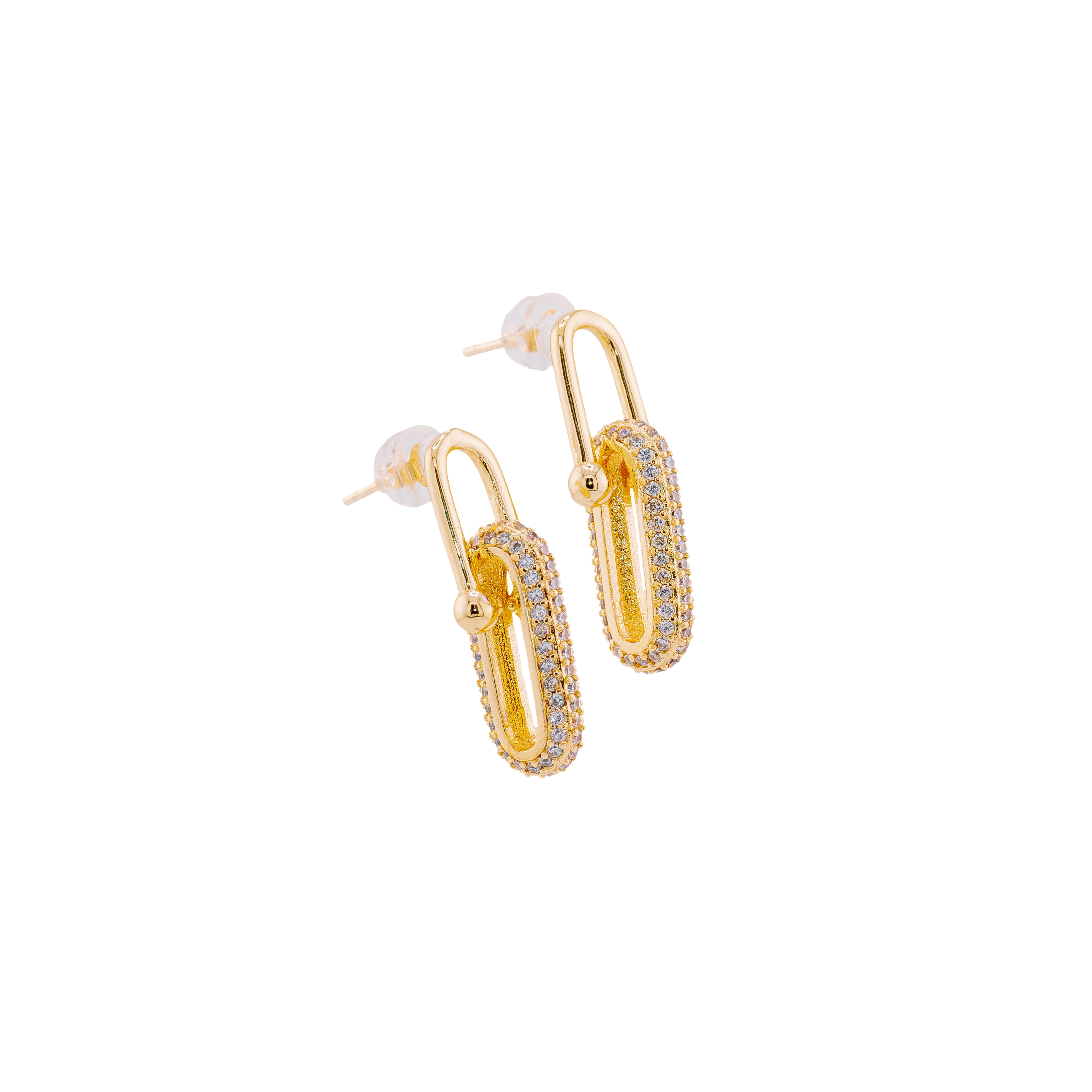 Aretes Parados Gold