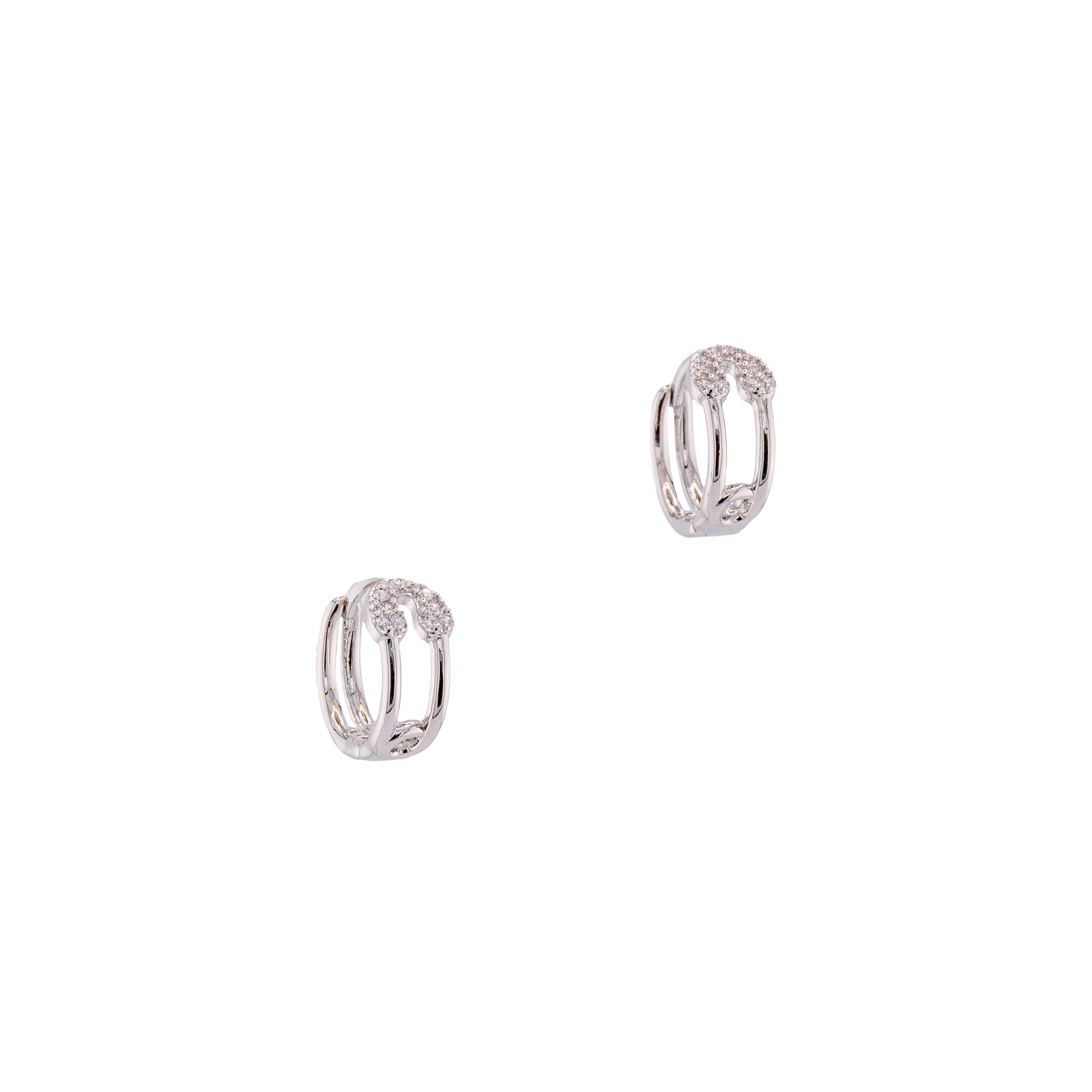 Aretes Silver Pin