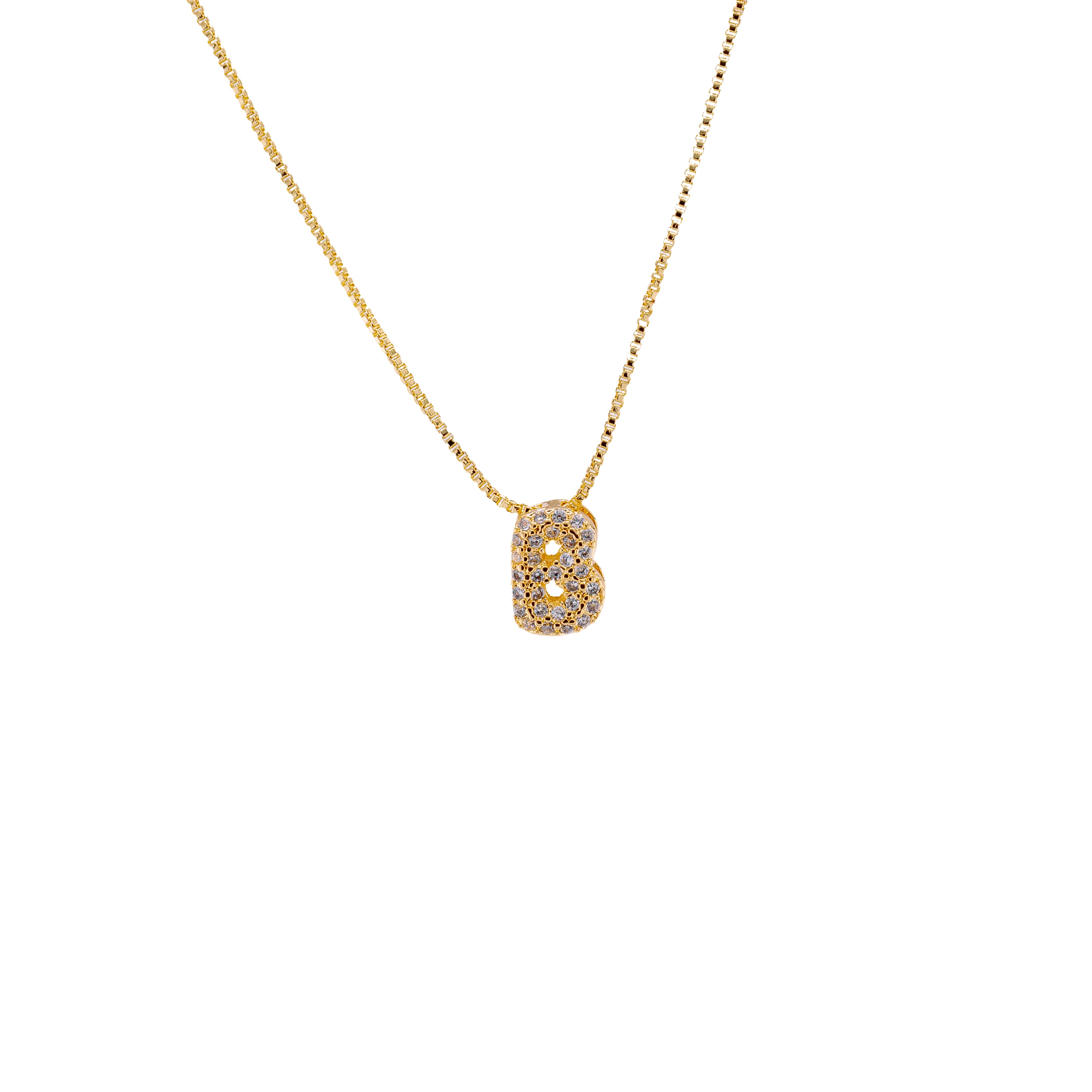 Collar Tiny Bling Initial