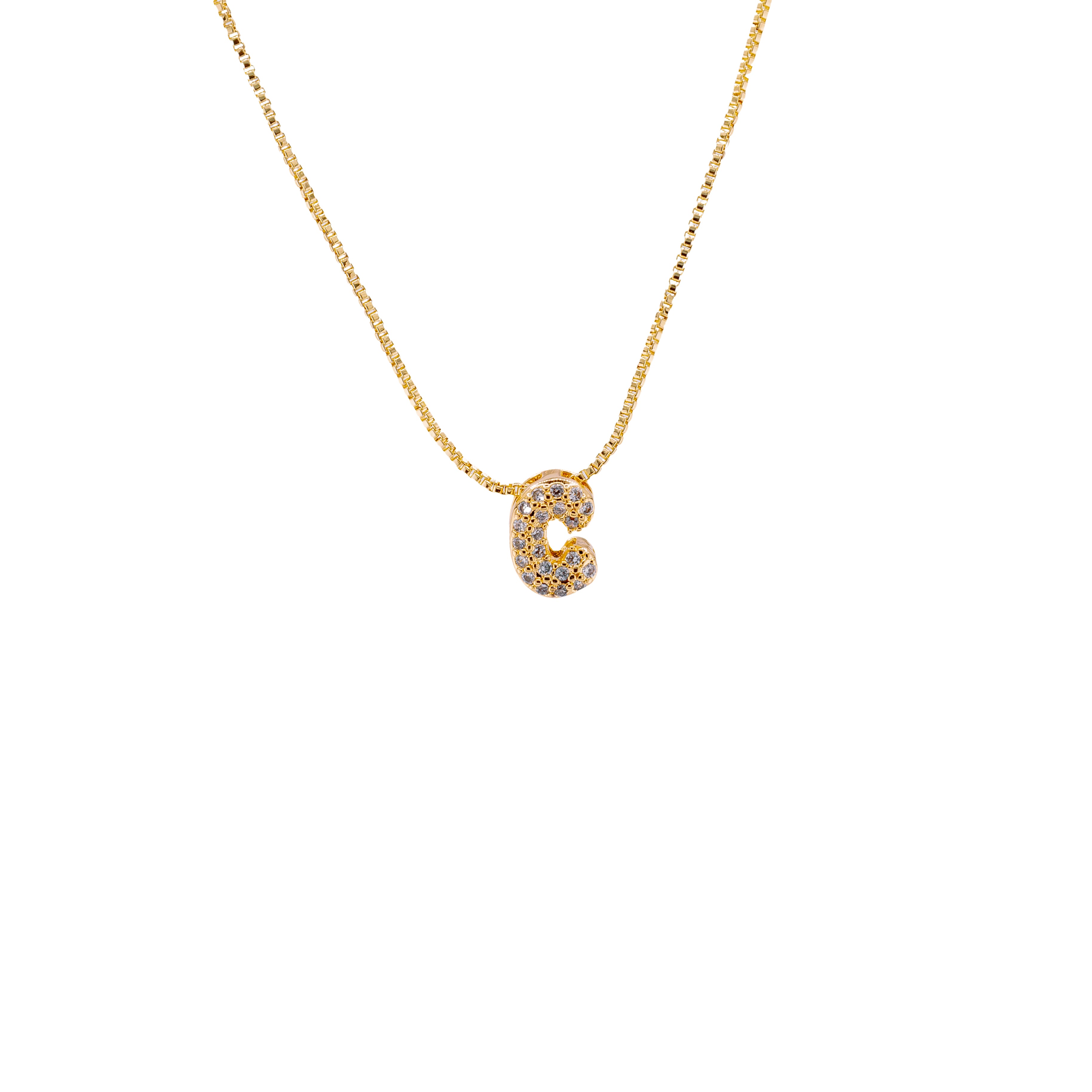 Collar Tiny Bling Initial