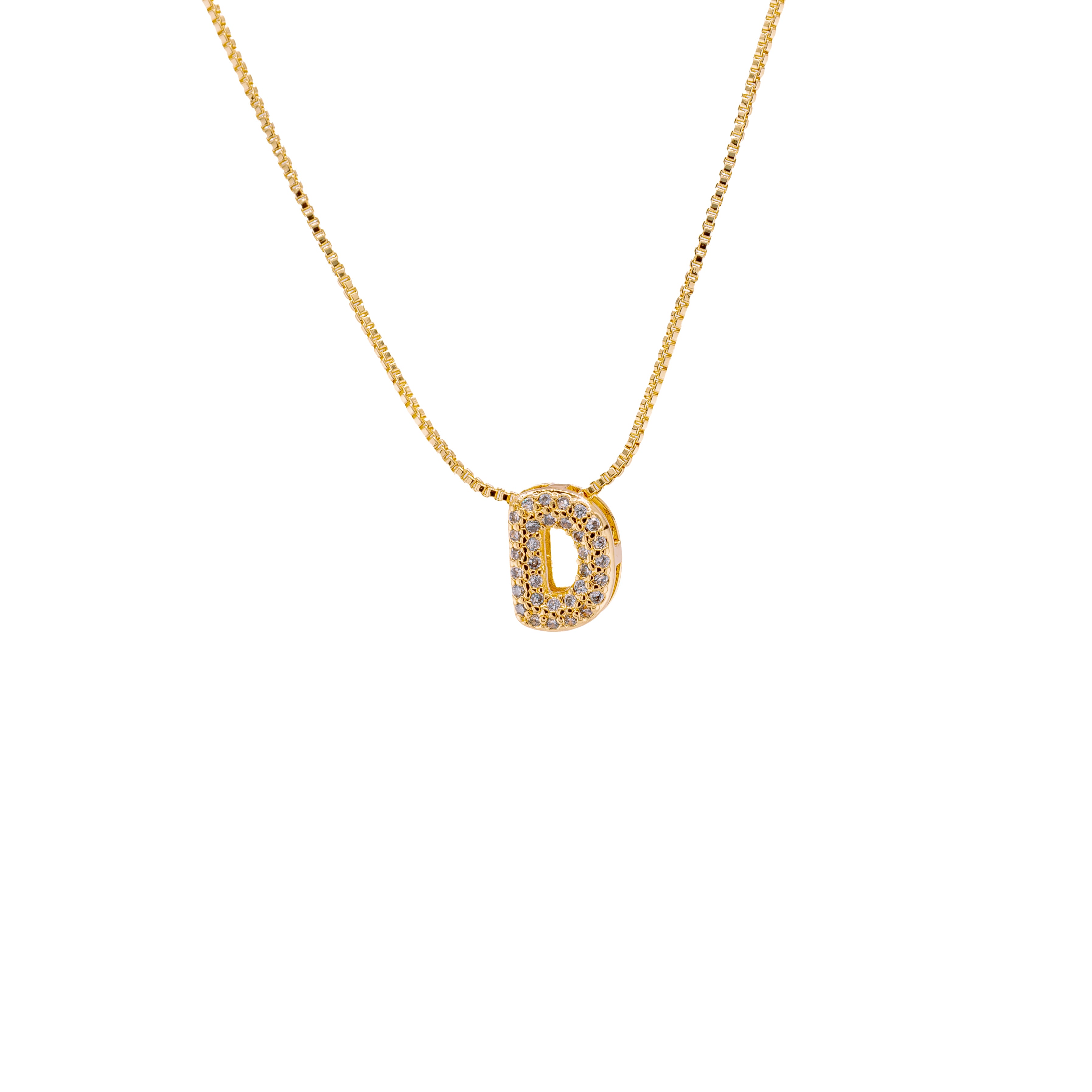 Collar Tiny Bling Initial