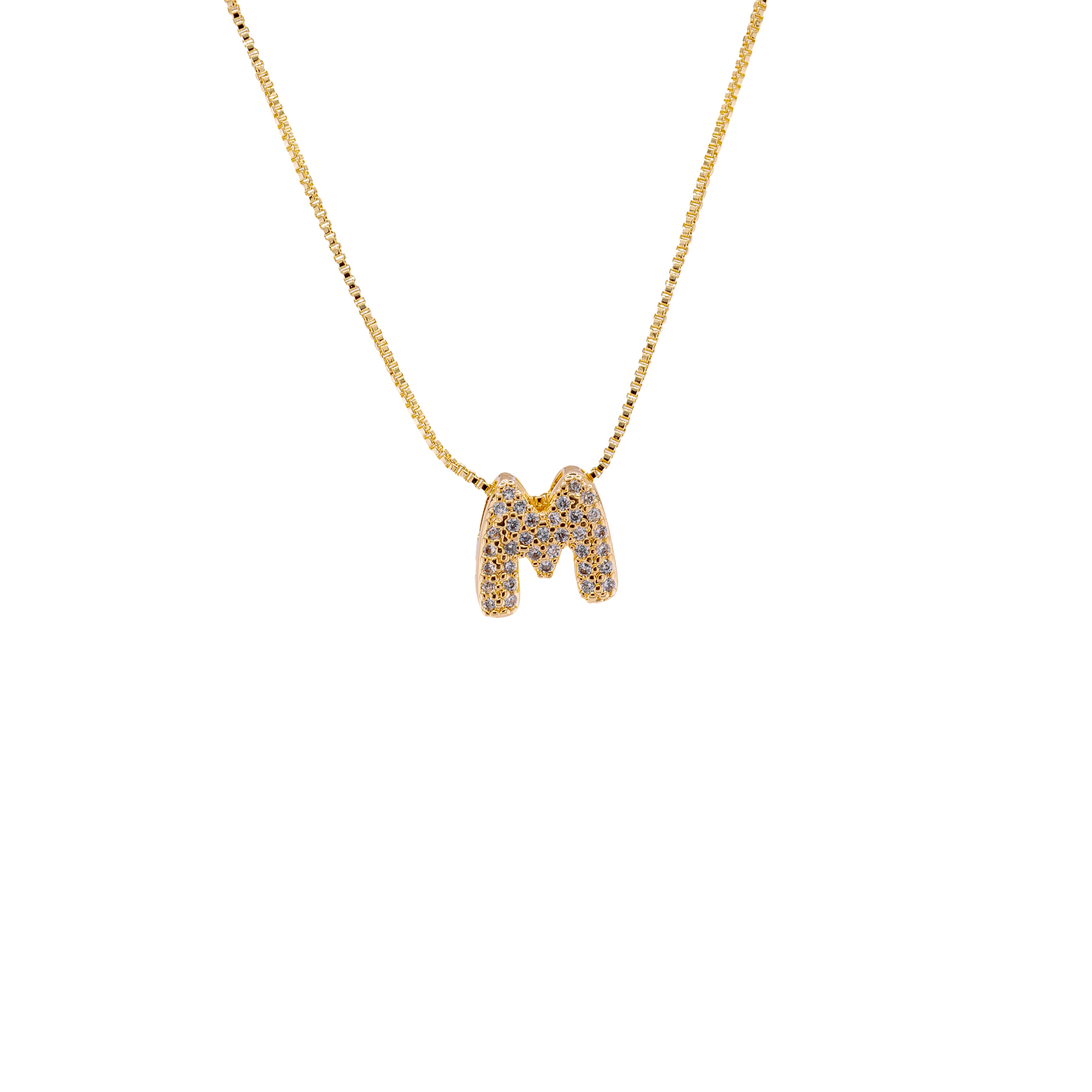 Collar Tiny Bling Initial