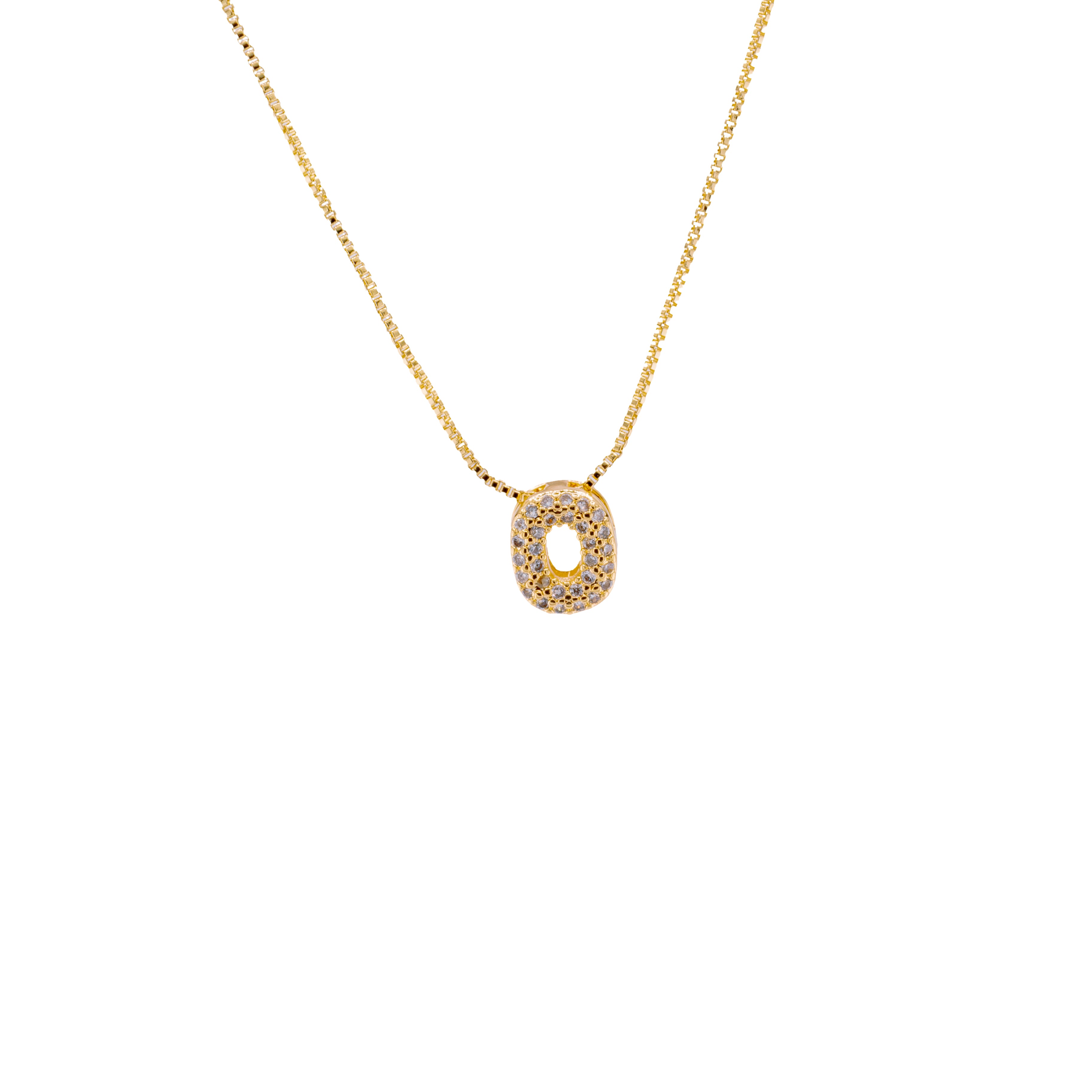 Collar Tiny Bling Initial