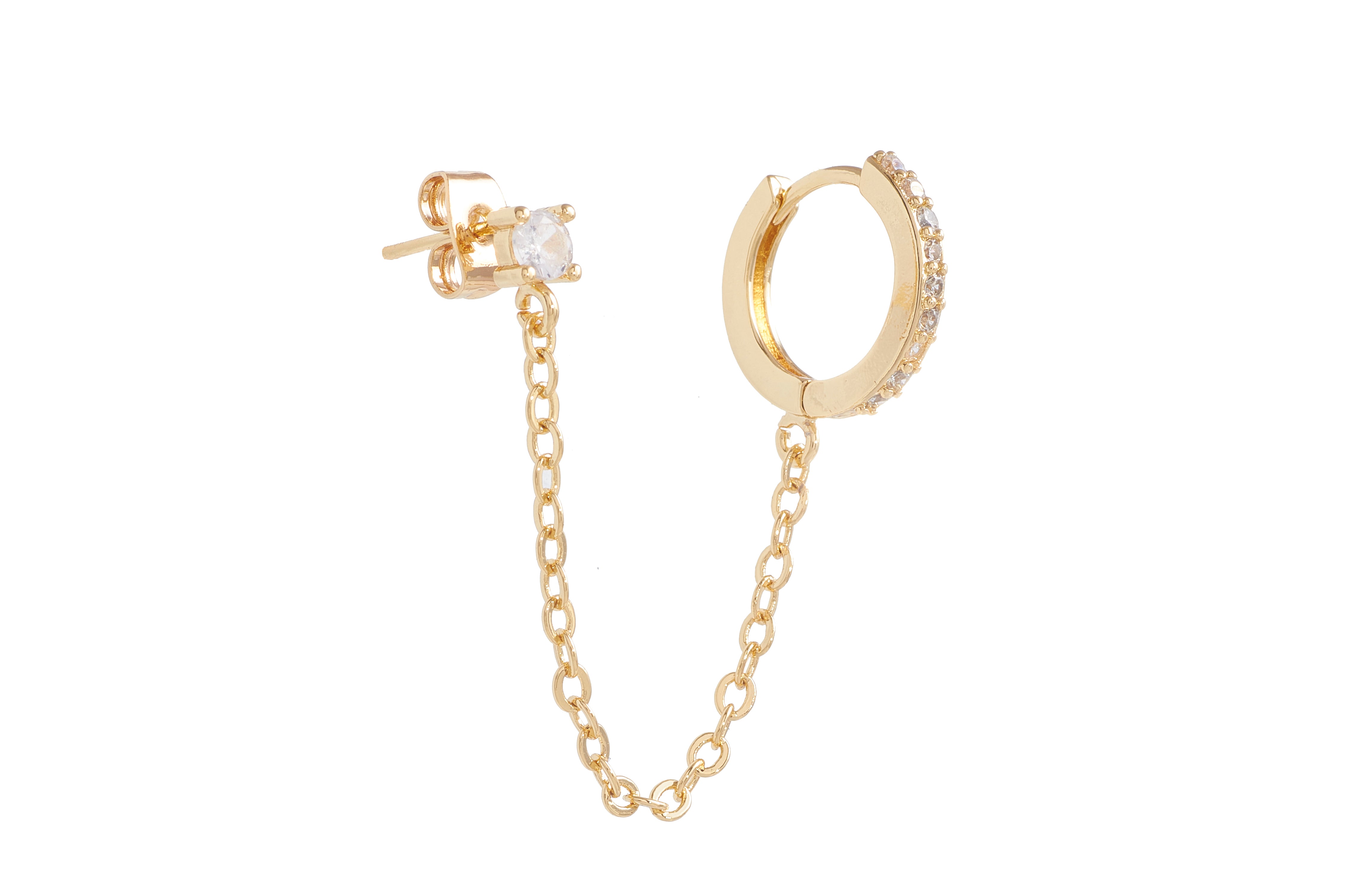 Arete Hoop & Chained