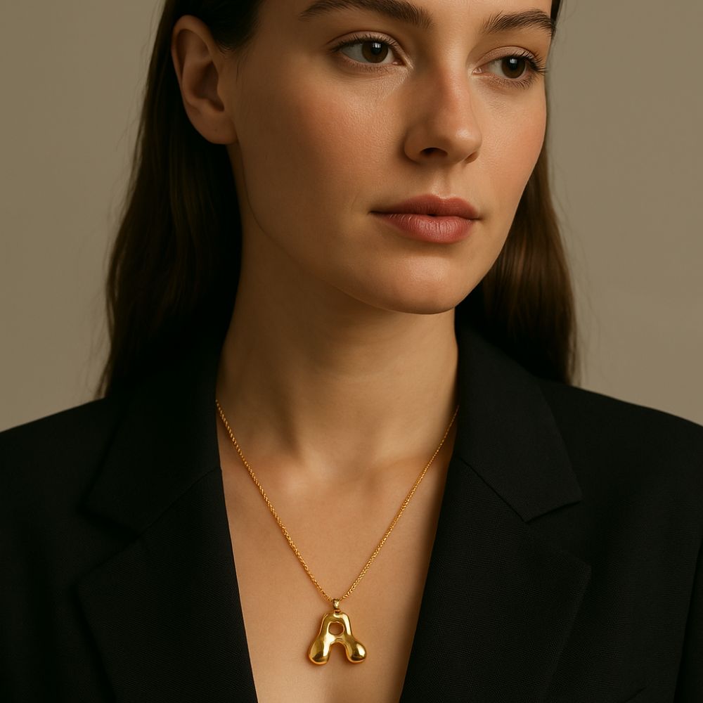 Collar Abstract Initial