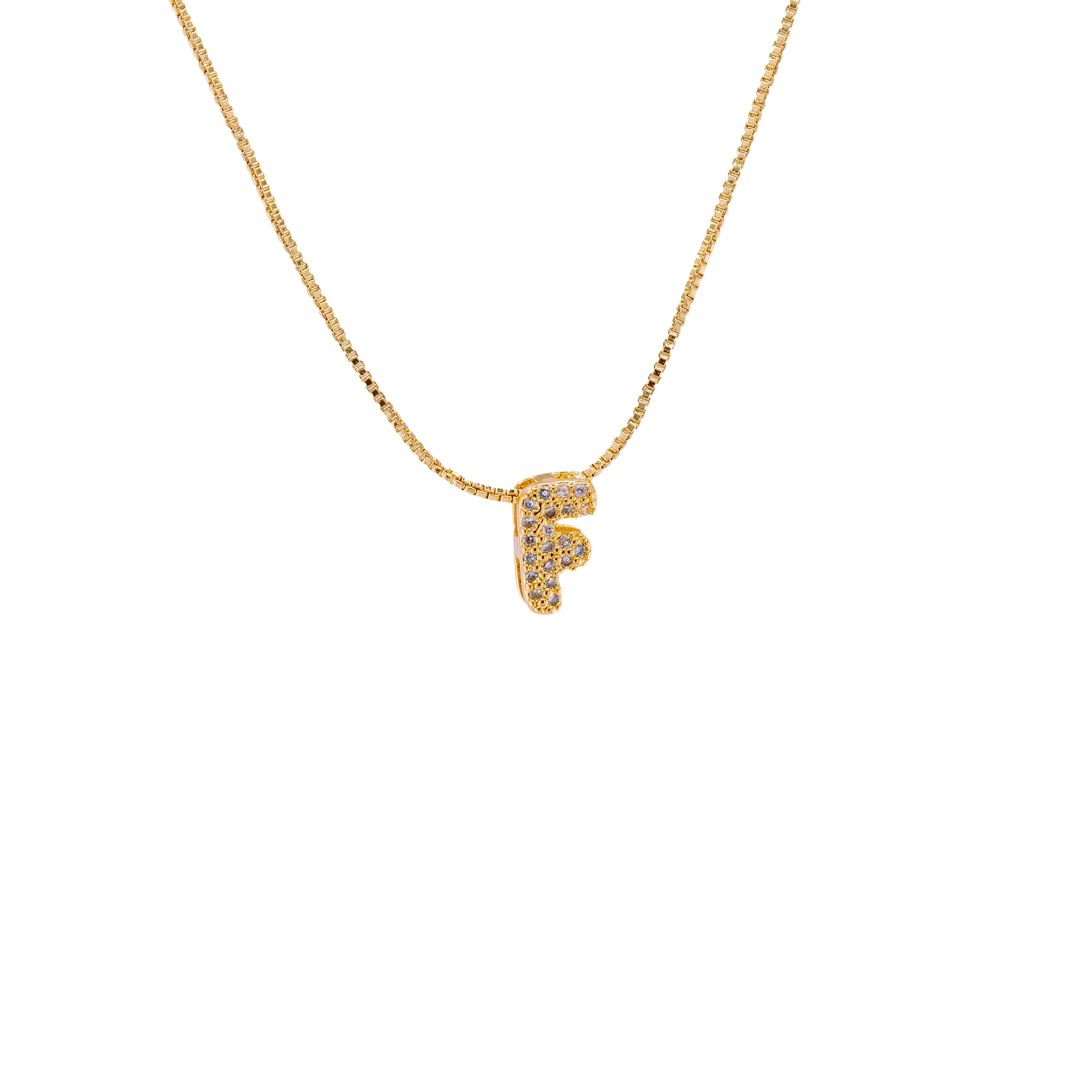 Collar Tiny Bling Initial