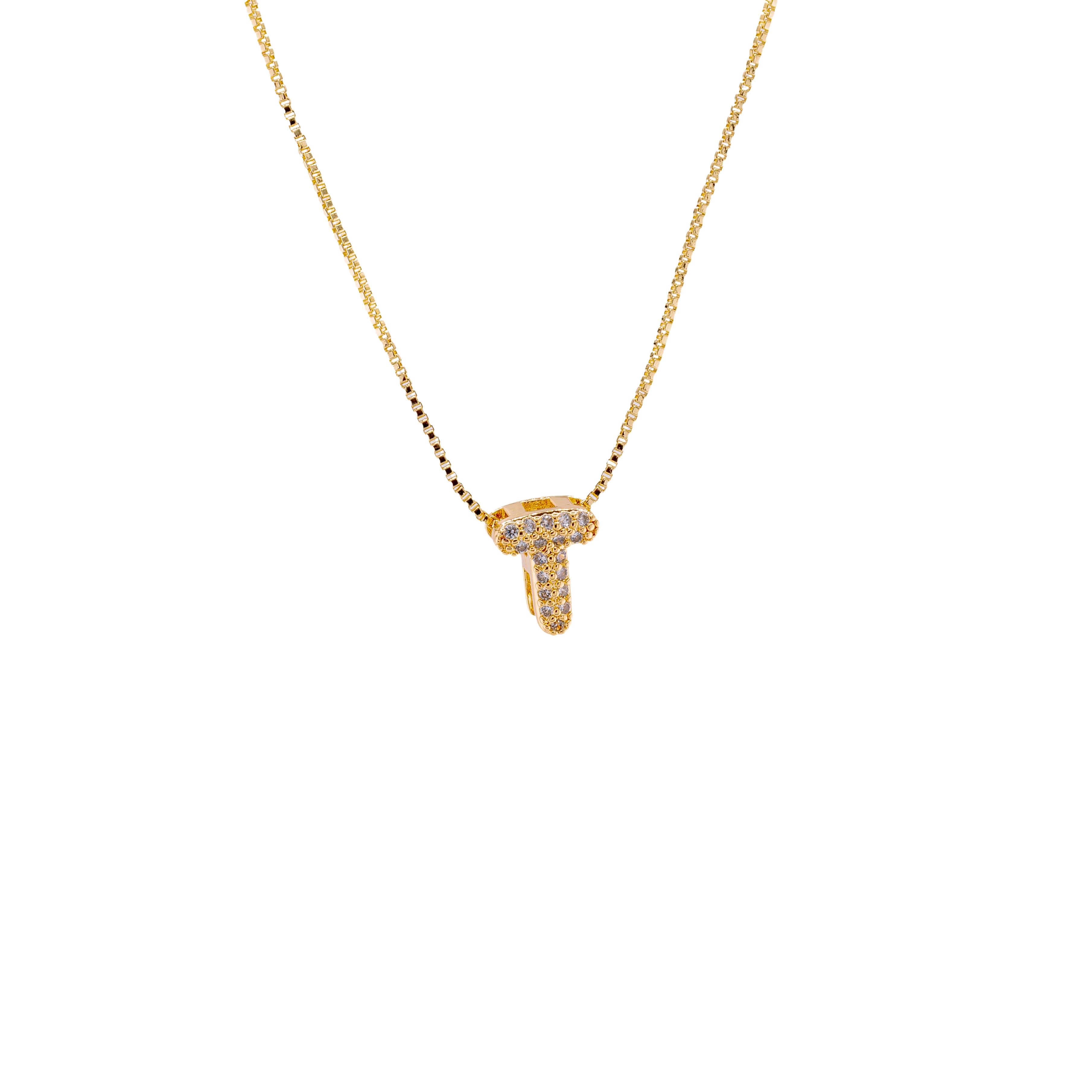 Collar Tiny Bling Initial