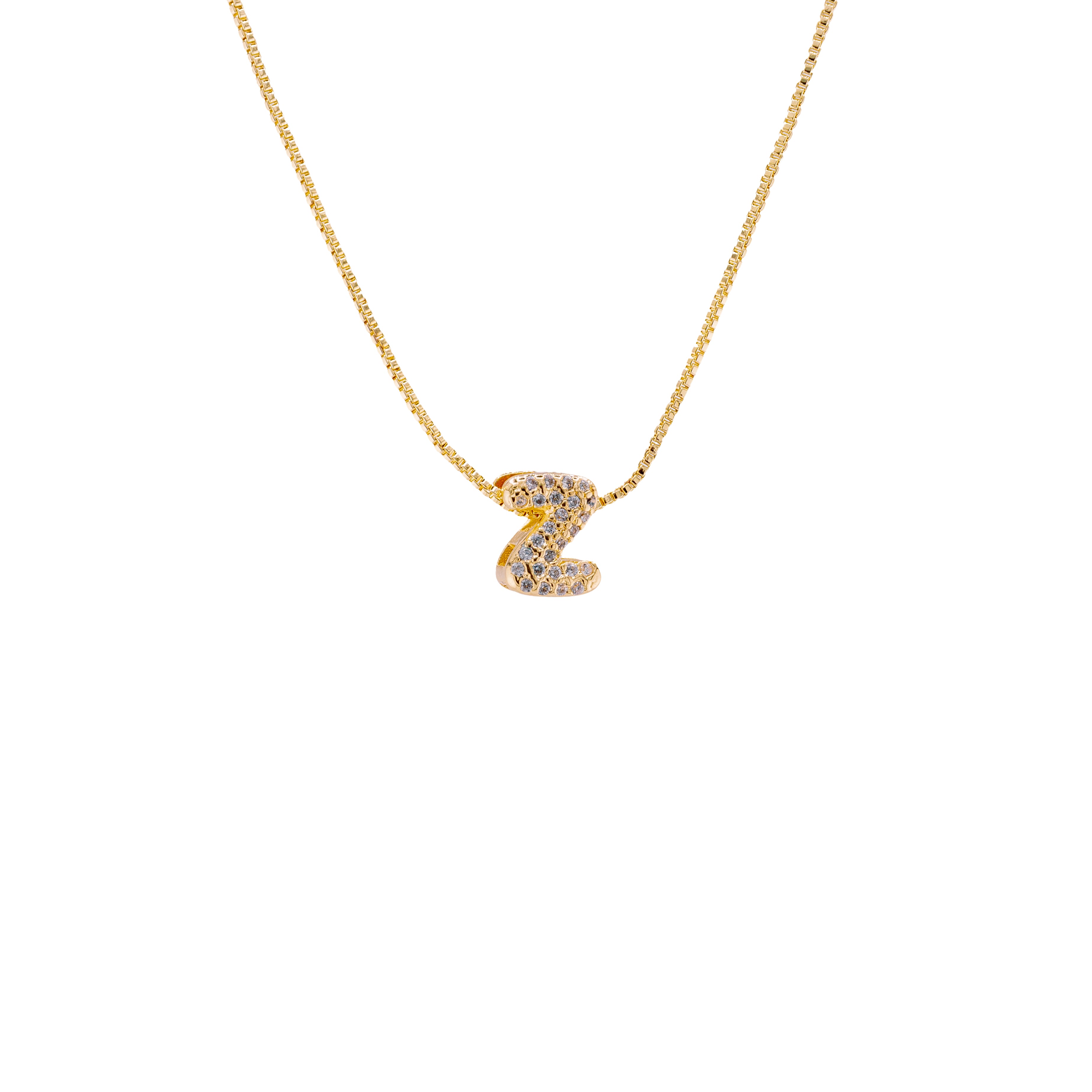 Collar Tiny Bling Initial