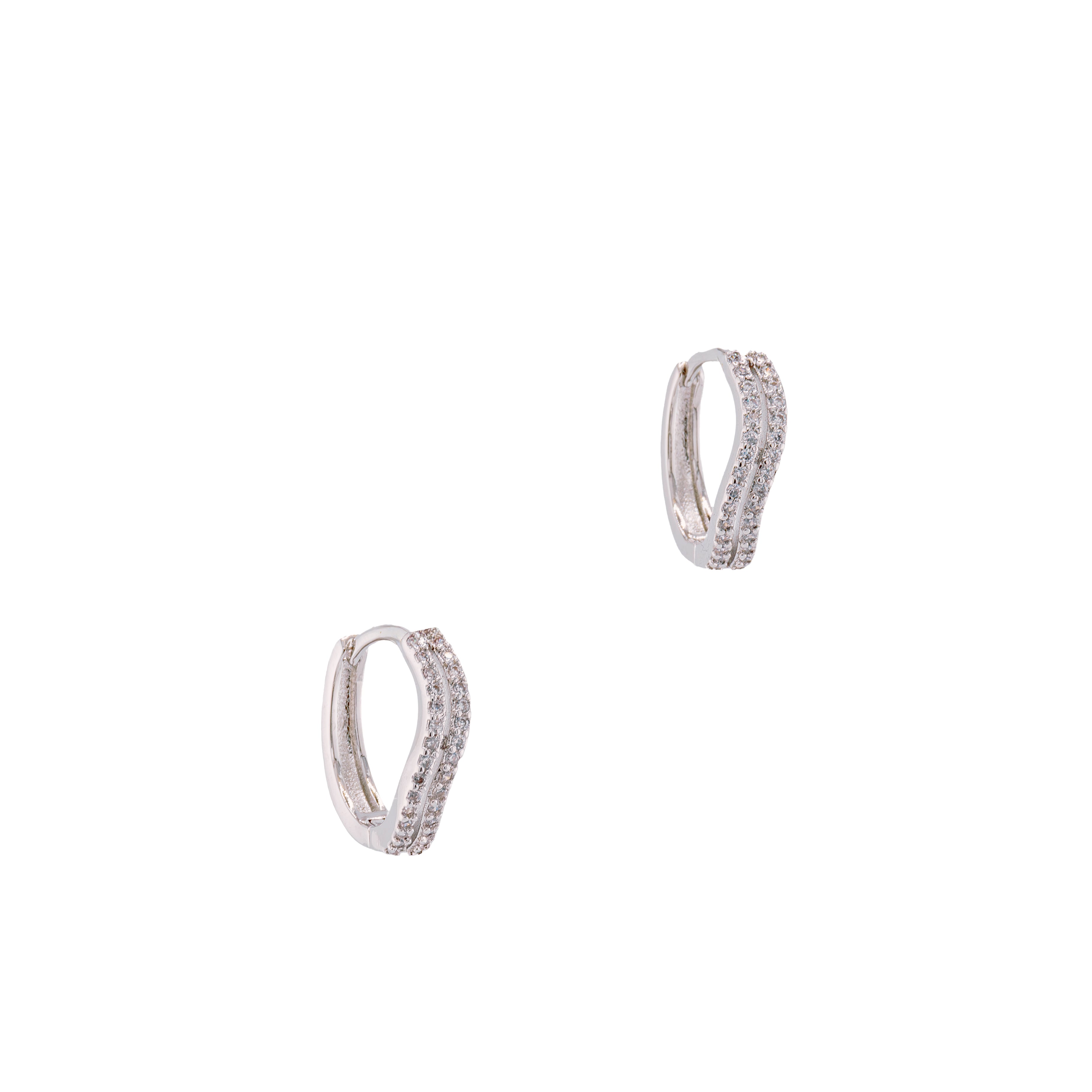 Aretes Wavy Shimmer