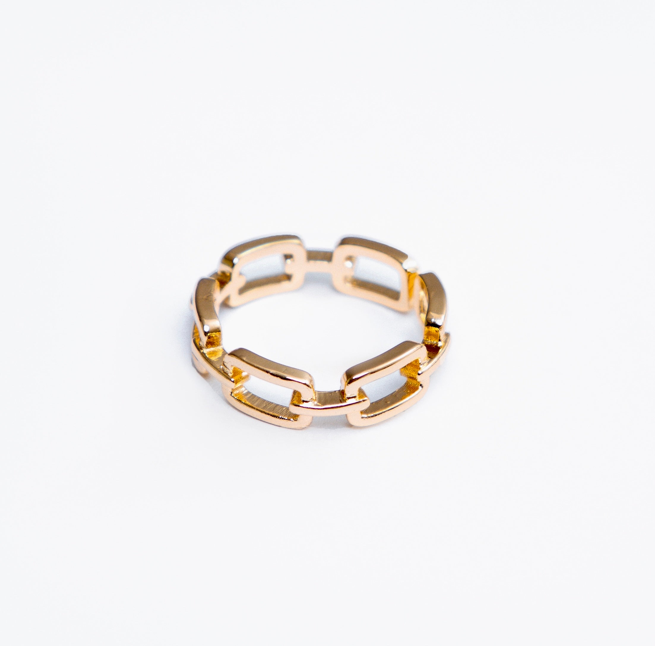 ANILLO CON DISEÑO DE CADENA